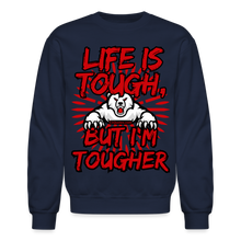 Load image into Gallery viewer, I&#39;m Tougher Crewneck Sweatshirt - navy
