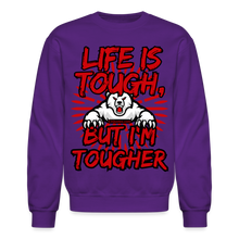 Load image into Gallery viewer, I&#39;m Tougher Crewneck Sweatshirt - purple
