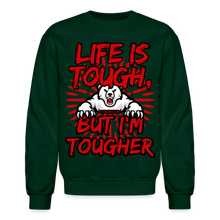 Load image into Gallery viewer, I&#39;m Tougher Crewneck Sweatshirt - forest green
