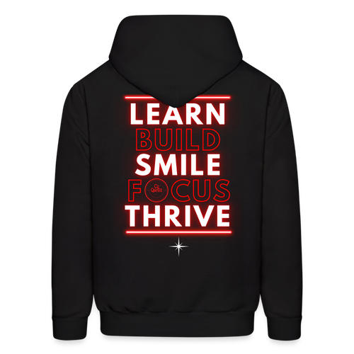 Learn Build Men's Hoodie - black