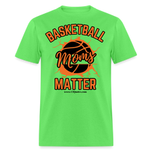 Load image into Gallery viewer, Basketball Moms Unisex Classic T-Shirt (Black Background) - kiwi
