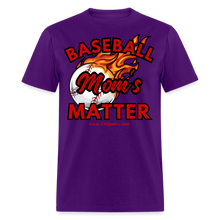 Load image into Gallery viewer, Baseball Mom&#39;s Unisex Classic T-Shirt - purple
