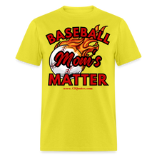 Load image into Gallery viewer, Baseball Mom&#39;s Unisex Classic T-Shirt - yellow
