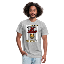 Load image into Gallery viewer, The Legend Jersey T-Shirt (Soft Tee) - heather gray
