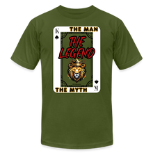 Load image into Gallery viewer, The Legend Jersey T-Shirt (Soft Tee) - olive
