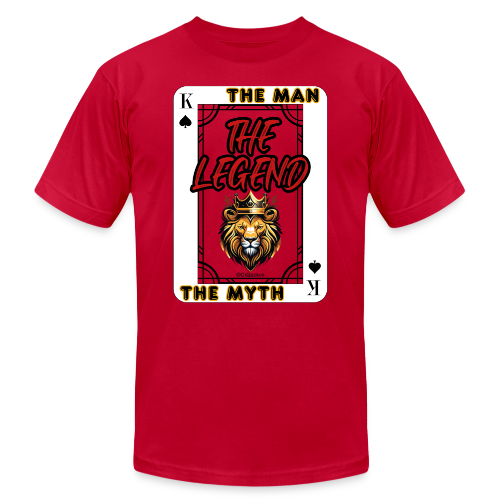 The Legend Jersey T-Shirt (Soft Tee) - red