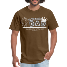 Load image into Gallery viewer, Super Dad Classic T-Shirt - brown
