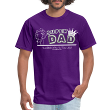 Load image into Gallery viewer, Super Dad Classic T-Shirt - purple
