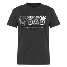 Load image into Gallery viewer, Super Dad Classic T-Shirt - heather black
