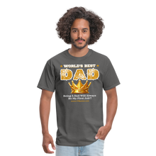 Load image into Gallery viewer, World&#39;s Best Dad Classic T-Shirt - charcoal
