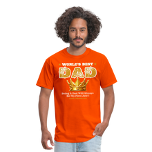 Load image into Gallery viewer, World&#39;s Best Dad Classic T-Shirt - orange
