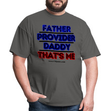 Load image into Gallery viewer, Father &amp; Provider Classic T-Shirt (Black Trim) - charcoal
