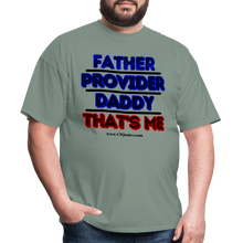 Load image into Gallery viewer, Father &amp; Provider Classic T-Shirt (Black Trim) - sage
