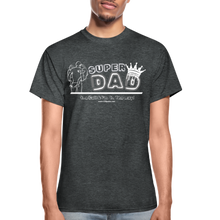 Load image into Gallery viewer, Super Dad T-Shirt (Soft Tee) - deep heather
