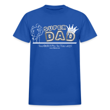 Load image into Gallery viewer, Super Dad T-Shirt (Soft Tee) - royal blue
