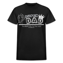 Load image into Gallery viewer, Super Dad T-Shirt (Soft Tee) - black
