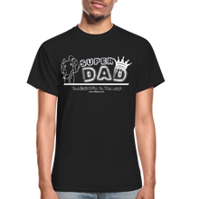 Load image into Gallery viewer, Super Dad T-Shirt (Soft Tee) - black
