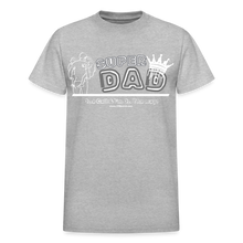Load image into Gallery viewer, Super Dad T-Shirt (Soft Tee) - heather gray
