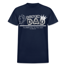 Load image into Gallery viewer, Super Dad T-Shirt (Soft Tee) - navy
