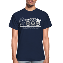 Load image into Gallery viewer, Super Dad T-Shirt (Soft Tee) - navy

