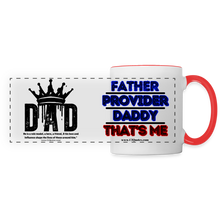 Load image into Gallery viewer, Dad&#39;s Panoramic Mug - white/red
