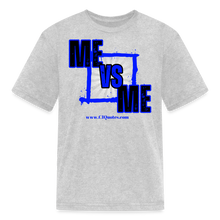 Load image into Gallery viewer, Me vs Me Kids&#39; T-Shirt (Blue) - heather gray
