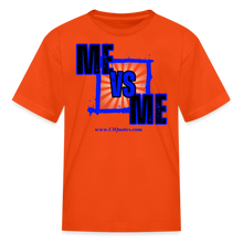 Load image into Gallery viewer, Me vs Me Kids&#39; T-Shirt (Blue) - orange
